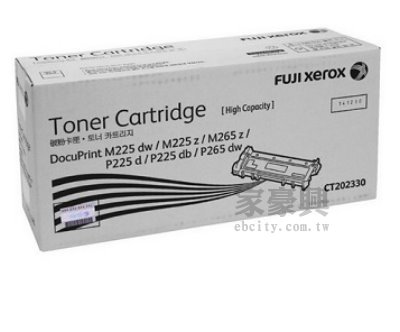 FujiXerox  CT202330 ¦ⰪeqүX(2.6K) DocuPrint P225/P265/M225/M265  Oҭt