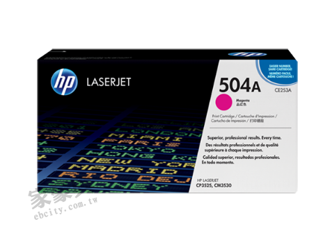 HP tpgүX  CE253A  i504Aj  Color LaserJet CM3530/CP3525/n/dn v