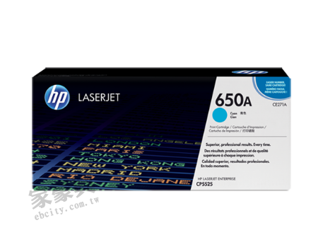 HP tpgүX  CE271AC/CE271A i650Aj Color LaserJet CP5525/M750 tC Ŧ