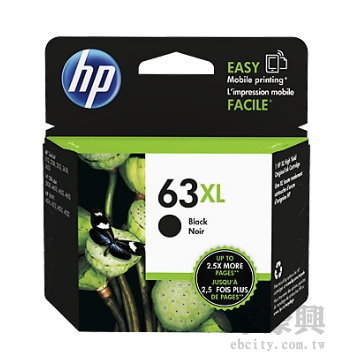 HP tX F6U64AA (63XL) ¦Ⱚeq  (CLq480) DJ3630/DJ2180/DJ1110